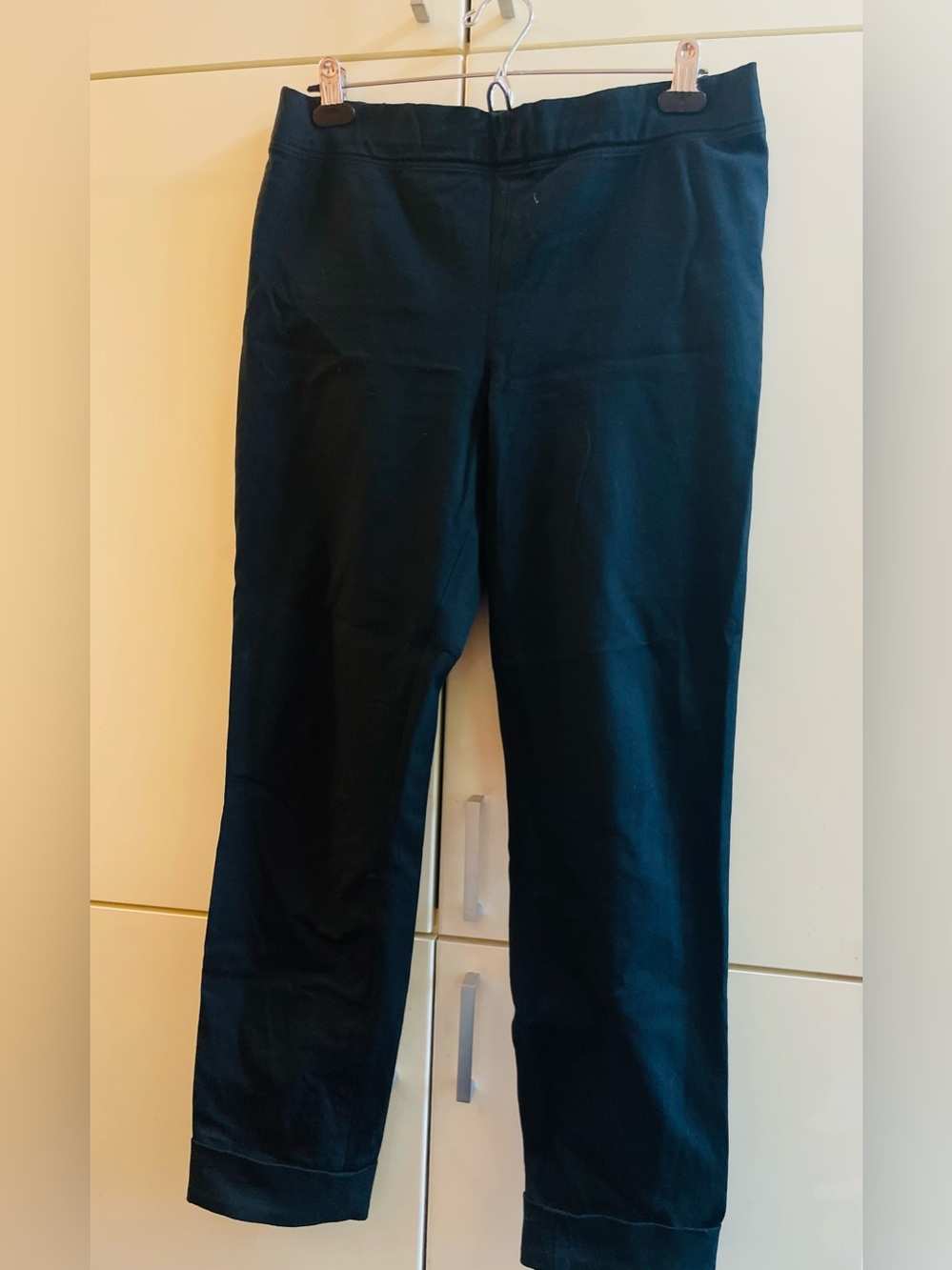 COS Women's Stretch Pull On Black
Casual Pants Trousers Sz 42 EU
170/80A 12 US - Picture 1 of 9